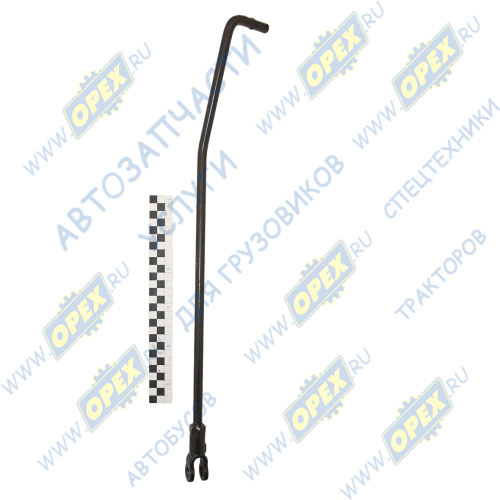 80-4216085 Тяга МТЗ-80,82 управления задним ВОМ, ф12, L=640, с вилкой МТЗ РУП